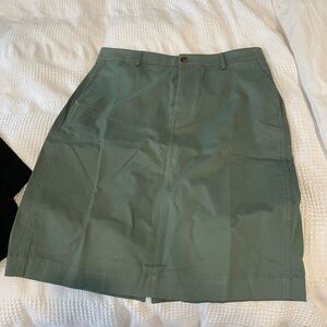 J.Cree Midi Skirt, Topiary Green. NWT!